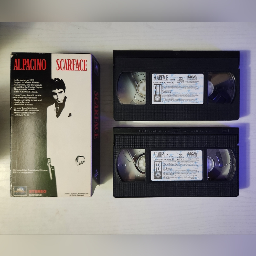 Scarface VHS